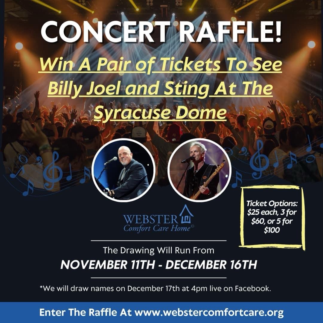 concert raffle